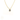 COLLANA PUNTO LUCE  IN ORO GIALLO 18K CON DIAMANTI