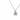 COLLANA BEBE' IN ORO BIANCO 18K E DIAMANTI