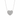 COLLANA CUORE IN ORO BIANCO 18KT E DIAMANTI