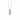 COLLANA PUNTO LUCE TRILOGY IN ORO BIANCO 18K E DIAMANTI