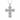 COLLANA CROCE ORO BIANCO 18K