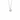 COLLANA PUNTO LUCE IN ORO BIANCO 18KT E DIAMANTE