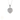 COLLANA CUORE  IN ORO BIANCO 18K E DIAMANTI