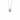 COLLANA PUNTO LUCE IN ORO BIANCO 18KT E DIAMANTI