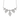 COLLANA FANTASY IN ORO BIANCO 18 KT E DIAMANTI