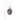 COLLANA MADONNA IMMACOLATA IN ORO BIANCO 18K CON ZAFFIRI