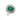ANELLO IN ORO BIANCO 18K CON SMERALDO BRASILIANO E DIAMANTI