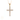 COLLANA CROCE IN ORO ROSA 18K E DIAMANTI