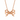 COLLANA FIOCCO IN ORO ROSA 18KT E DIAMANTI