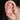 ORECCHINO EARCUFF IN ORO GIALLO 18K CON DIAMANTI