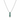 COLLANA SMERALDO ORO BIANCO 18K