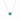 COLLANA ORO BIANCO CON SMERALDO COLOMBIANO