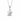 COLLANA ANGELO IN ORO BIANCO 18KT E DIAMANTI