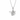 COLLANA ANGELO IN ORO BIANCO 18KT E DIAMANTI