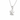 COLLANA ANGELO IN ORO BIANCO 18KT E DIAMANTI