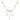 COLLANA CUORI IN ORO ROSA 18KT E DIAMANTI