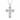 COLLANA CROCE ORO BIANCO 18K