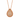 COLLANA GOCCIA IN ORO ROSA 18KT E DIAMANTI