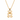 COLLANA ORSETTO IN ORO GIALLO 18KT E DIAMANTI