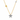 COLLANA STELLA IN ORO GIALLO 18KT E DIAMANTI
